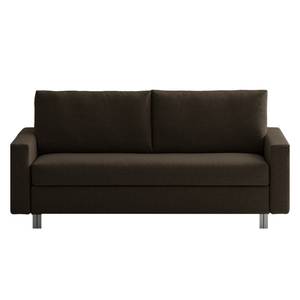 Schlafsofa Aura Webstoff Braun - Breite: 176 cm