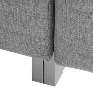 Divano letto Aura Tessuto - Color grigio pallido - Larghezza: 156 cm