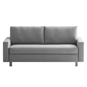 Schlafsofa Aura Webstoff Lichtgrau - Breite: 176 cm