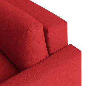 Schlafsofa Aura Webstoff Rot - Breite: 176 cm