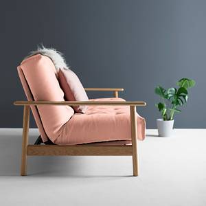 Schlafsofa Balder Webstoff - Rose