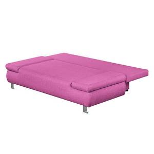 Schlafsofa Beernem Webstoff Pink