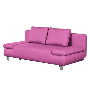 Schlafsofa Beernem Webstoff Pink