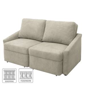 Boxspring-Schlafsofa Befasy Beige