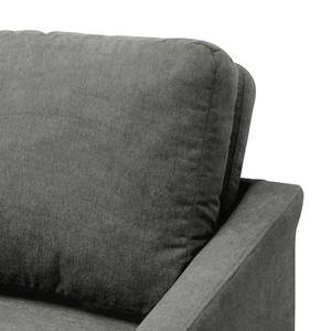 Boxspring-Schlafsofa Befasy Microfaser Meli: Grau