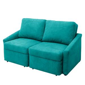 Slaapbank Befasy geweven stof - Turquoise