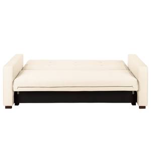 Schlafsofa Bela Cruz Strukturstoff Hellbeige