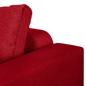 Schlafsofa Bela Cruz Strukturstoff Rot