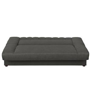 Canapé convertible Benbrook Tissu - Gris foncé