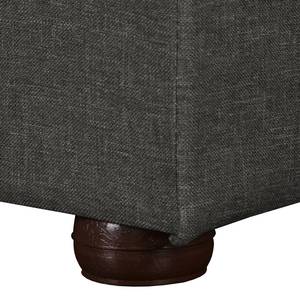 Canapé convertible Benbrook Tissu - Gris foncé