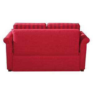Divano letto Bernadett Tessuto Rosso Superficie del letto: 150 x 210 cm - Larghezza: 188 cm