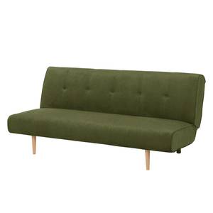 Canapé convertible Binas Tissu - Vert