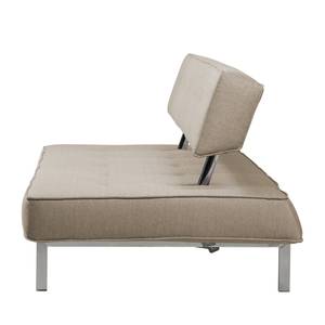 Schlafsofa Bosco Webstoff Stoff Zahira: Beige-Grau