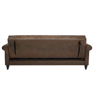 Canapé convertible Brampton Microfibre - Marron