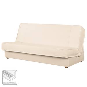 Canapé convertible Cabo Frio Tissu structuré - Beige clair