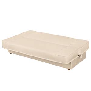 Canapé convertible Cabo Frio Tissu structuré - Beige clair