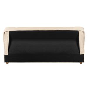 Canapé convertible Cabo Frio Tissu structuré - Beige clair