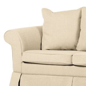 Schlafsofa Campagne (2,5-Sitzer) Webstoff - Beige