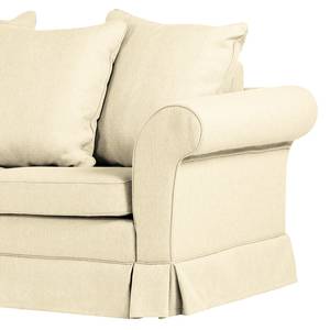 Schlafsofa Campagne (2-Sitzer) Webstoff Ecru