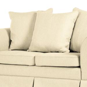 Schlafsofa Campagne (2-Sitzer) Webstoff Ecru