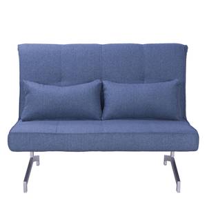 Schlafsofa Cardini Due Webstoff Stoff Bora: Blau