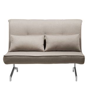 Schlafsofa Cardini Due Webstoff Stoff Zahira: Beige-Grau