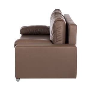 Sofa City Lounge (mit Schlaffunktion) Kunstleder Taupe