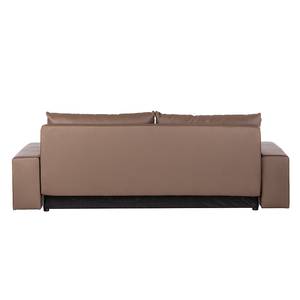 Sofa City Lounge (mit Schlaffunktion) Kunstleder Taupe