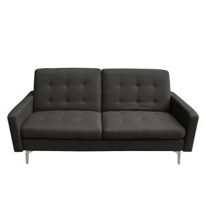 Schlafsofa Clarkia Webstoff - Dunkelgrau