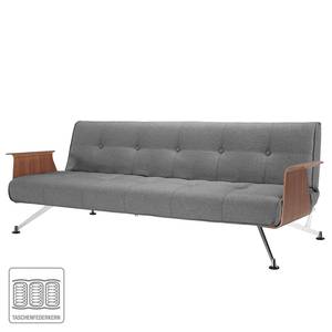 Schlafsofa Clubber Webstoff Grau