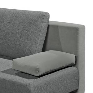 Clic-clac Competa Tissu / Microfibre - Gris - Avec éclairage