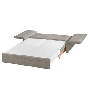 Canapé convertible Coos II Tissu - Gris minéral