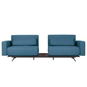 Schlafsofa Copperfield I Webstoff Webstoff - Stoff Bora: Blau