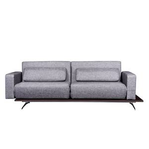 Schlafsofa Copperfield I Webstoff Webstoff - Stoff Olessa: Silber-Schwarz