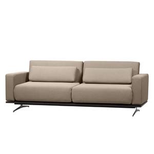 Schlafsofa Copperfield I Webstoff Webstoff - Stoff Zahira: Beige-Grau