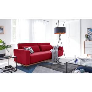 Schlafsofa Copperfield II Webstoff Stoff Zahira: Rot