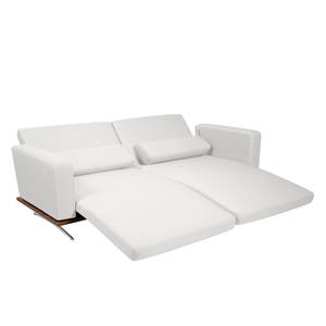 Schlafsofa Copperfield II Webstoff Stoff Zahira: Weiß