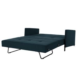 Schlafsofa Cubed 140 I Webstoff Stoff Mixed Dance: Blue