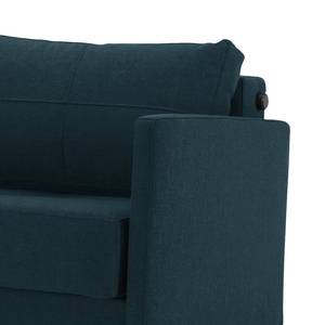 Schlafsofa Cubed 140 I Webstoff Stoff Mixed Dance: Blue