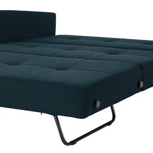 Schlafsofa Cubed 140 I Webstoff Stoff Mixed Dance: Blue