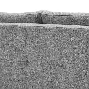 Schlafsofa Cubed 160 II Webstoff Grau - Eiche