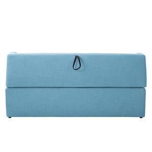 Canapé convertible Divri Tissu - Bleu marine / Aqua