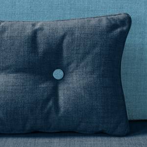 Schlafsofa Divri Webstoff Marineblau / Aqua