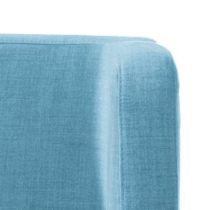 Canapé convertible Divri Tissu - Bleu marine / Aqua