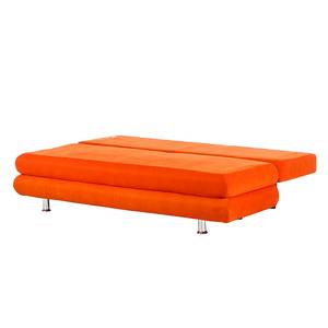 Canapé convertible Dorothy Tissu orange