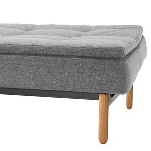 Schlafsofa Dublexo I Webstoff Stoff Twist: Charcoal