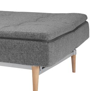 Schlafsofa Dublexo IIII Webstoff Stoff Twist: Charcoal