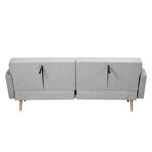 Schlafsofa Durnal Webstoff Blau - Grau - Textil - 214 x 83 x 86 cm