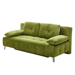 Canapé convertible Edmore Velours - Vert