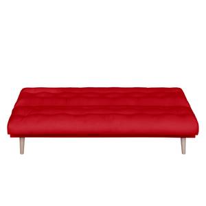 Schlafsofa Emerton Baumwollstoff Rot